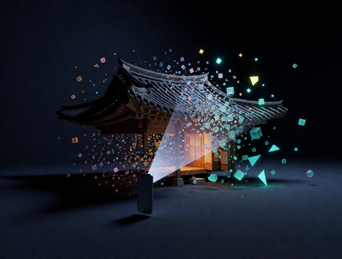 Gaussian Splatting으로 스마트폰 하나로 한옥·유적을 통째 3D 캡처하는 입문 워크플로
